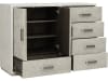 Accents Cabinet in Gray Finish by Pulaski - PUL-P301587 - Image 4 of 0