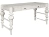 Accents Writing Desk with Storage Drawer in Dove Grey Finish by Pulaski - PUL-P301658 - Image 1 of 0