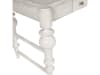 Accents Writing Desk with Storage Drawer in Dove Grey Finish by Pulaski - PUL-P301658 - Image 4 of 0