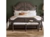 Revival Row 6 Piece Queen Panel Bedroom Set in Dark Wood Finish by Pulaski - PUL-P348-BR-K1 - Image 3 of 0
