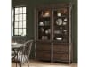 Revival Row Display Cabinet w/ Storage Drawers in Dark Wood Finish by Pulaski - PUL-P348-DR-K1 - Image 2 of 0