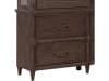 Revival Row Display Cabinet w/ Storage Drawers in Dark Wood Finish by Pulaski - PUL-P348-DR-K1 - Image 4 of 0