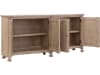 Higgins Street 4-Door Credenza in Medium Wood Finish by Pulaski - PUL-P349300 - Image 5 of 0