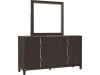 West End Loft 6 Piece Upholstered Queen Bedroom Set in Dark Wood Finish by Pulaski - PUL-P361-BR-K1 - Image 5 of 0