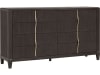 West End Loft Upholstered Queen Bed in Dark Wood Finish by Pulaski - PUL-P361-BR-K1-B - Image 4 of 0