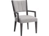 Quincy 7 Piece Pedestal Dining Room Set in Black and Soft Bronze Finish by Pulaski - PUL-P375-DR-K1-70-71 - Image 5 of 0