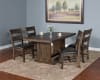 Homestead 5 Piece Dining Room Set with Ladderback/Wood Seat Chair by Sunny Designs - SD-0113TL-1616TL - Image 1 of 0