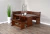 Tuscany 4 Piece Breakfast Nook Dining Room Set in Vintage Mocha Finish by Sunny Designs - SD-0113VM - Image 1 of 0