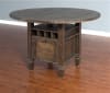 Homestead 5 Piece Counter Height Round Dining Room Set in Tobacco Leaf by Sunny Designs - SD-1013TL2-1429TL2-24 - Image 2 of 0