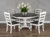 Carriage House 5 Piece Round Table Dining Room Set with Ladderback/Wood Seat Chair by Sunny Designs - SD-1014EC-1432EC - Image 1 of 0