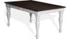 Bourbon County 7 Piece Dining Room Set with Ladderback/Wood Seat Chair by Sunny Designs - SD-1015FC-1432FC-W - Image 5 of 0