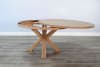 5 Piece Round Dining Set With Reversible Table Top in Oak Grove Finish by Sunny Designs - SD-1034OG - Image 4 of 0