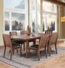 Havana 7 Piece Dining Room Set in Rustic Acacia Finish by Sunny Designs - SD-1095RA - Image 1 of 0