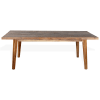 Havana 7 Piece Dining Room Set in Rustic Acacia Finish by Sunny Designs - SD-1095RA - Image 4 of 0