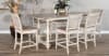Westwood Village 7 Piece Counter Height Dining Set with Caneback/Wood Seat Barstool by Sunny Designs - SD-1107WV-1610WV-24 - Image 1 of 0