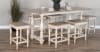 Westwood Village 7 Piece Counter Height Dining Set with Wood Seat Stool by Sunny Designs - SD-1107WV-1612WV - Image 1 of 0