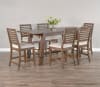 Doe Valley 7 Piece Counter Height Dining Set in Light Brown Finish by Sunny Designs - SD-1131BU - Image 1 of 0