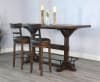 Homestead 5 Piece Pub Table Dining Room Set with Swivel Barstool by Sunny Designs - SD-1163TL-1624TL2-B30 - Image 3 of 0