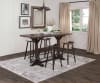 Homestead 5 Piece Pub Table Dining Room Set in Tobacco Leaf by Sunny Designs - SD-1163TL-1659TL-30 - Image 1 of 0