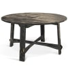 Marina 5 Piece Round Table Dining Room Set in Black Sand Finish by Sunny Designs - SD-1171BS - Image 2 of 0
