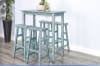 Marina 5 Piece Counter-Height Dining Room Set in Sea Grass by Sunny Designs - SD-1172SG-36-1768SG-24 - Image 1 of 0
