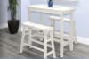 Marina 3 Piece Counter-Height Dining Room Set in White Sand by Sunny Designs - SD-1172WS-36-1671WS-24 - Image 1 of 0
