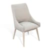 Rowan 5 Piece Round Dining Room Set in Light Grey and Wheat Finish by Sunny Designs - SD-1182LW-48-1425WE-H - Image 4 of 0