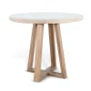 Rowan 5 Piece Round Counter Height Dining Room Set in Light Grey and Wheat by Sunny Designs - SD-1192LW-1426WE-24 - Image 2 of 0