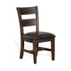 Wendy 5 Piece Square Dining Room Set w/Storage Shelf in Tobacco Leaf and Alpine Grey by Sunny Designs - SD-1203TA-1429TL2 - Image 4 of 0