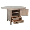 Walton 5 Piece Counter Height Round Dining Room Set w/Storage in Wheat by Sunny Designs - SD-1210WE-1426WE-24 - Image 3 of 0