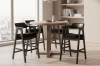 Mia 5 Piece Pub Table Dining Room Set in Wheat and Umbra Black by Sunny Designs - SD-1211WE-1527UM-30 - Image 1 of 0
