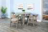 Mia 5 Piece Round Dining Room Set in Cinder and Wheat Finish by Sunny Designs - SD-1213CD-1527WE - Image 1 of 0