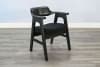 Mia 5 Piece Round Dining Room Set in Wheat and Umbra Black Finish by Sunny Designs - SD-1213WE-1527UM - Image 4 of 0