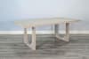 Liz 5 Piece Arched Leg Rectangular Dining Room Set in Bergen Oak Finish by Sunny Designs - SD-1218BO-1525BO - Image 5 of 0