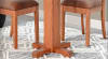 Sedona 5 Piece Drop Leaf Round Dining Room Set in Rustic Oak Finish by Sunny Designs - SD-1223RO2-1424RO2-CT - Image 5 of 0