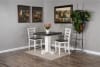 Carriage House 3 Piece Pub Table Dining Room Set with 24"H Ladderback/Wood Seat Barstool by Sunny Designs - SD-1377EC-1508EC-24 - Image 1 of 0