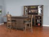 Homestead 5 Piece Bar Table Set with Ladderback/Cushion Seat Barstool by Sunny Designs - SD-1963TL2-1429TL2-30 - Image 2 of 0