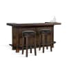 Homestead 3 Piece Bar Table Set with Swivel Stool by Sunny Designs - SD-1963TL2-1624TL2-30 - Image 1 of 0