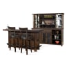 Homestead 3 Piece Bar Table Set with Swivel Barstool by Sunny Designs - SD-1963TL2-1624TL2-B30 - Image 2 of 0