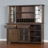 Homestead Buffet and Hutch in Tobacco Leaf Finish by Sunny Designs - SD-1969TL2 - Image 4 of 0