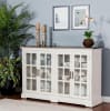Carriage House Server in European Cottage Finish by Sunny Designs - SD-1973EC - Image 1 of 0