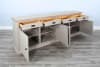 Gianna Server in Natural Wheat Pavestone Finish by Sunny Designs - SD-1984WP - Image 3 of 0