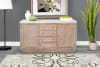 Rowan Buffet in Light Gray/Wheat Finish by Sunny Designs - SD-1998LW - Image 2 of 0