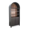 Display Cabinet w/Doors in Black Magic and Buckskin Finish by Sunny Designs - SD-2116BL - Image 3 of 0