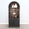Display Cabinet w/Doors in Black Magic and Buckskin Finish by Sunny Designs - SD-2116BL - Image 4 of 0
