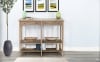 Wide Accents Console Table in Wheat Finish by Sunny Designs - SD-2130WE - Image 3 of 0