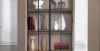 Ella Glass Display Cabinet in Oak Grove Finish by Sunny Designs - SD-2153OG - Image 3 of 0
