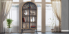 Ella Glass Display Cabinet in Oak Grove Finish by Sunny Designs - SD-2153OG - Image 5 of 0