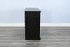 Elena Small Cabinet w/Arched Glass Doors in Umbra Black and Oak Grove Finish by Sunny Designs - SD-2167UO - Image 5 of 0