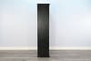 Elena Tall Cabinet w/Arched Glass Doors in Umbra Black and Oak Grove Finish by Sunny Designs - SD-2168UO - Image 4 of 0